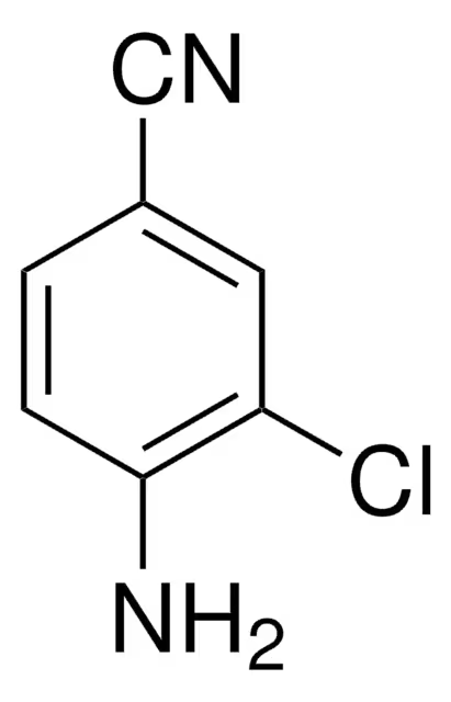 4-Amino-3-chlorobenzonitrile structure, CAS 21803-75-8
