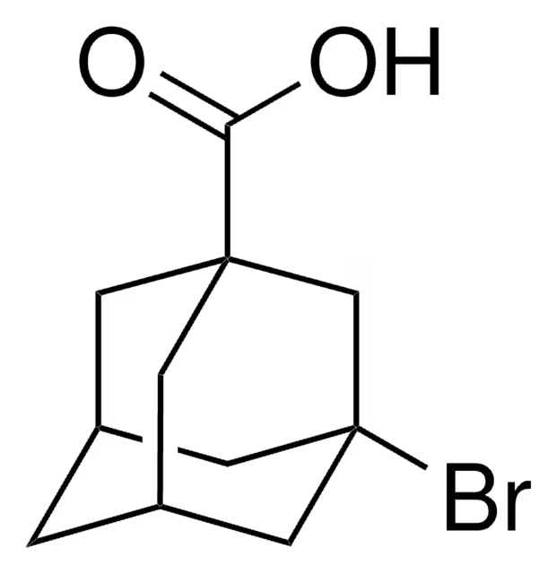 3-Bromoadamantane-1-carboxylic acid structure, CAS 21816-08-0