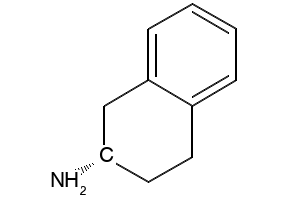 (S)-2-Aminotetralin structure, CAS 21880-87-5