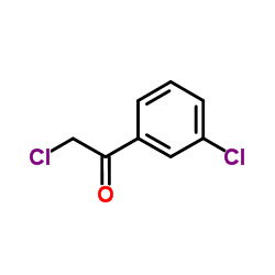 2,3'-Dichloroacetophenone structure, CAS 21886-56-6