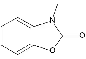 3-Methyl-2-benzoxazolinone structure, CAS 21892-80-8