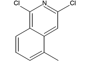 1,3-Dichloro-5-methylisoquinoline structure, CAS 21902-40-9