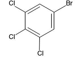 3,4,5-Trichlorobromobenzene structure, CAS 21928-51-8