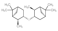 Diisopinocampheylborane structure, CAS 21947-87-5