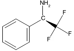 (R)-(-)-alpha-(Trifluoromethyl)benzylamine structure, CAS 22038-85-3