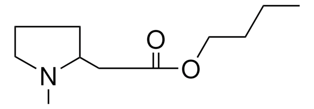Methyl 1-pyrrolidineacetate structure, CAS 22041-18-5