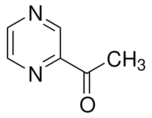 Acetylpyrazine structure, CAS 22047-25-2