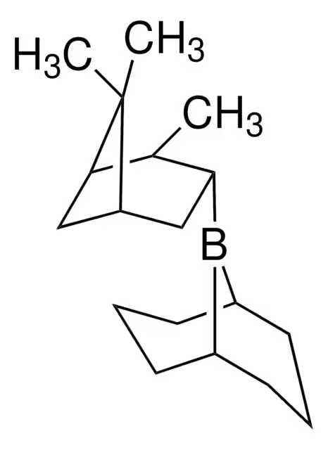 B-Bromo-9-borabicyclo[3.3.1]nonane structure, CAS 22086-45-9