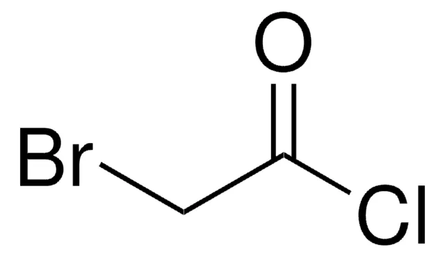 Bromoacetyl chloride structure, CAS 22118-09-8
