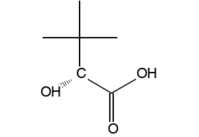 (R)-(-)-3,3-Dimethyl-2-hydroxybutyric acid structure, CAS 22146-57-2