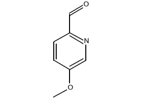 5-Methoxypyridine-2-carboxaldehyde structure, CAS 22187-96-8
