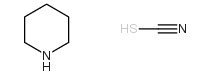 Thiocyanic acid piperidine structure, CAS 22205-64-7