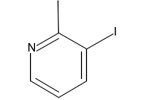 2-Iodo-3-methylpyridine structure, CAS 22282-58-2