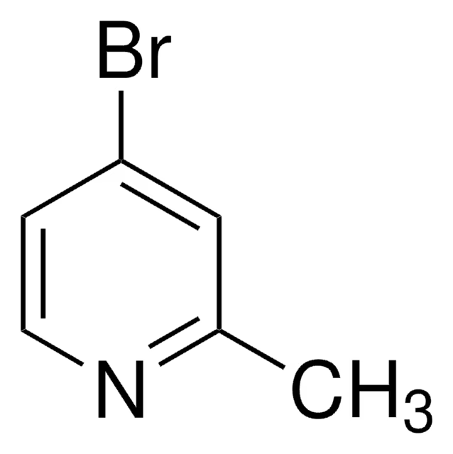 4-Bromo-2-methylpyridine structure, CAS 22282-99-1