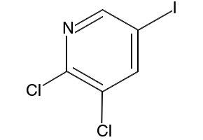 2,3-Dichloro-5-nitropyridine structure, CAS 22353-40-8