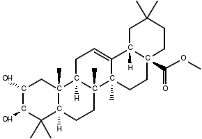 Methyl maslinate structure, CAS 22425-82-7