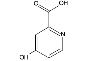 4-Hydroxypyridine-2-carboxylic acid structure, CAS 22468-26-4
