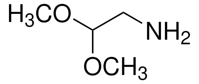 2,2-Dimethoxyethylamine structure, CAS 22483-09-6