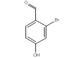 4-Bromo-2-hydroxybenzaldehyde structure, CAS 22532-62-3