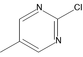 2-Chloro-5-methylpyrimidine structure, CAS 22536-61-4