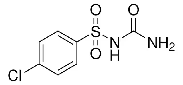 4-Chlorobenzenesulfonyl urea structure, CAS 22663-37-2