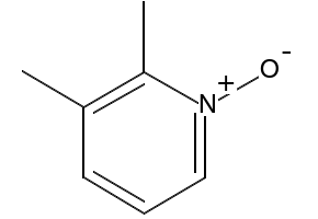 2,3-Dimethylpyridine-N-oxide structure, CAS 22710-07-2