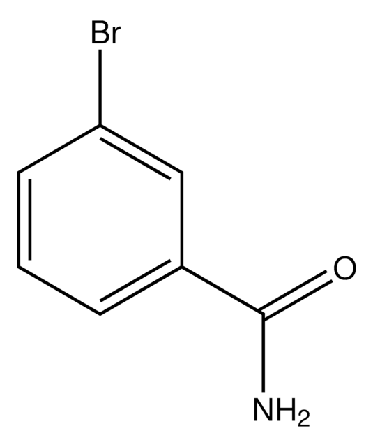 3-Bromobenzamide structure, CAS 22726-00-7