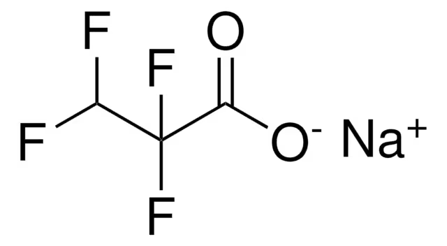 Sodium 2,2,3,3-tetrafluoropropionate structure, CAS 22898-01-7