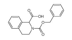 N-Cbz-3,4-dihydro-1H-isoquinolinecarboxylic acid structure, CAS 22914-95-0