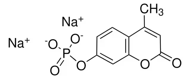 4-Methyl-7-(phosphonooxy)-2H-1-benzopyran-2-one disodium salt structure, CAS 22919-26-2