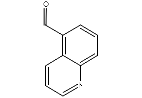 Quinoline-5-carboxaldehyde structure, CAS 22934-41-4