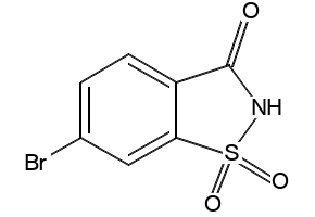 6-Nitro-1,2-benzisothiazolin-3-one 1,1-dioxide structure, CAS 22952-24-5