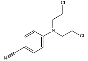 Estradiol bis[4-[bis(2-chloroethyl)amino]benzeneacetate] structure, CAS 22966-79-6