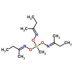 Methyltris(methylethylketoxime)silane structure, CAS 22984-54-9