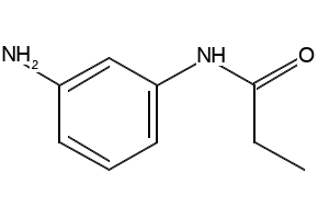 N-(3-Aminophenyl)propionamide structure, CAS 22987-10-6