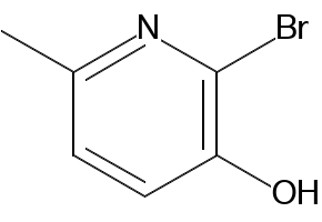 2-Bromo-3-hydroxy-6-methylpyridine structure, CAS 23003-35-2