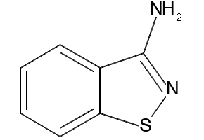 1,2-Benzisothiazol-3-amine structure, CAS 23031-78-9
