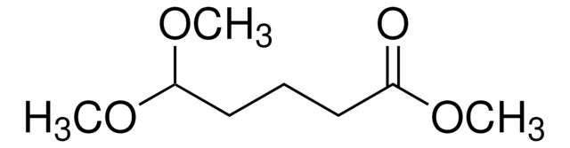 Methyl 5,5-dimethoxyvalerate structure, CAS 23068-91-9