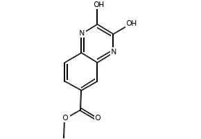 Methyl 6-quinoxalinecarboxylate structure, CAS 23088-23-5
