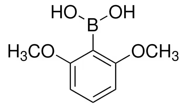 2,6-Dimethoxyphenylboronic acid structure, CAS 23112-96-1