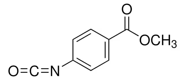 Methyl 4-isocyanatobenzoate structure, CAS 23138-53-6