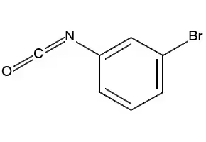 3-Bromophenyl isocyanate structure, CAS 23138-55-8