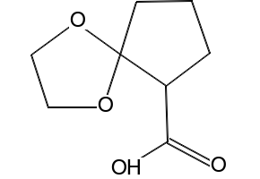 1,4-Dioxaspiro[4.4]nonane-6-methanol structure, CAS 23153-74-4