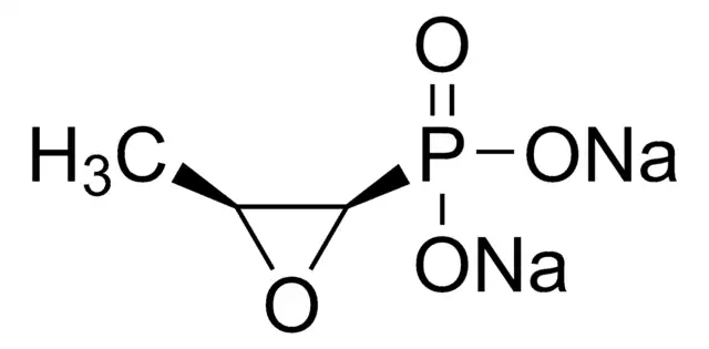 Fosfomycin structure, CAS 23155-02-4