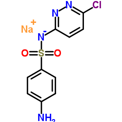 Sulfachloropyridazine sodium structure, CAS 23282-55-5