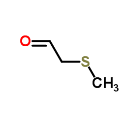 2-Methylthioacetaldehyde structure, CAS 23328-62-3