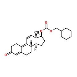 Trenbolone cyclohexylmethylcarbonate structure, CAS 23454-33-3