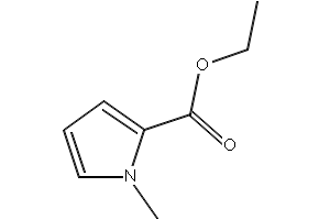 Ethyl 1-methylpyrrole-2-carboxylate structure, CAS 23466-27-5