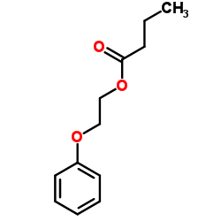 2-Phenoxyethyl butyrate structure, CAS 23511-70-8