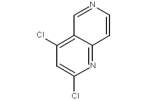 2,5-Dichloro-1,6-naphthyridine structure, CAS 23616-35-5